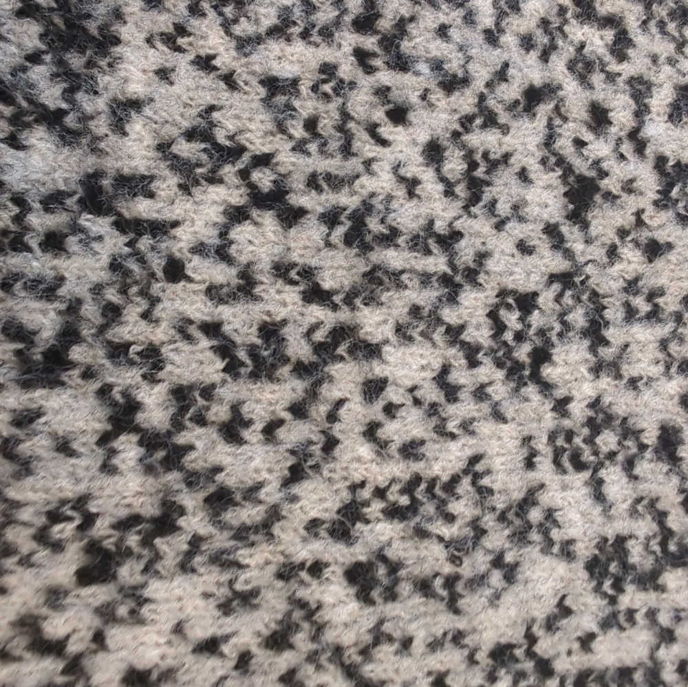 Women's POL Cold Shoulder Turtleneck Sweater Size Small Grey Black NWT - Picture 11 of 12